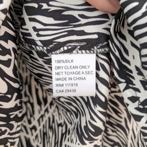 Yumi Kim Tie-Sleeve Silk Blouse - Picture 6 of 6